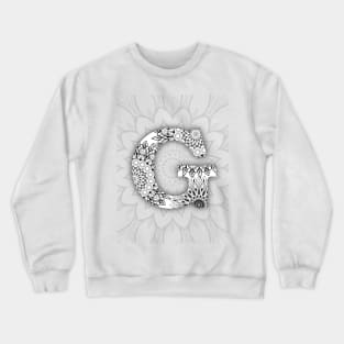 'G' intricate pattern Crewneck Sweatshirt